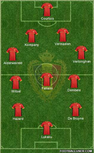 Belgium Formation 2014