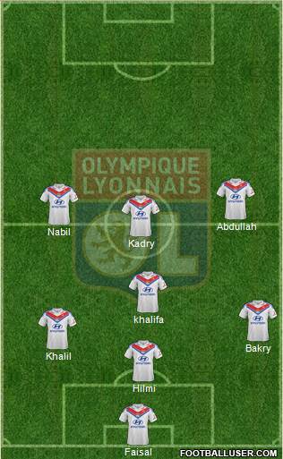 Olympique Lyonnais Formation 2014