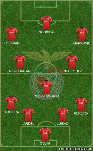 Sport Lisboa e Benfica - SAD Formation 2014