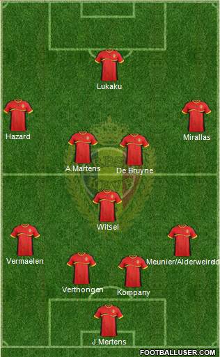 Belgium Formation 2014