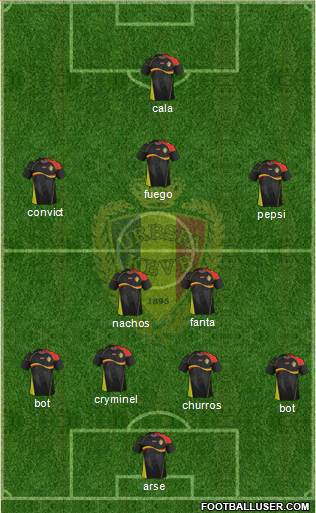 Belgium Formation 2014