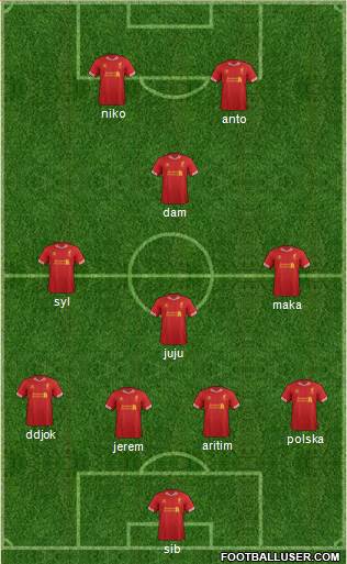 Liverpool Formation 2014