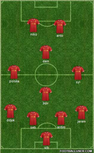 Liverpool Formation 2014