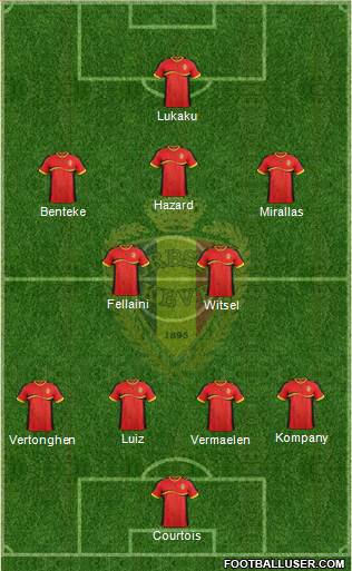 Belgium Formation 2014