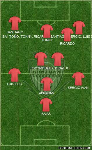 Club Alacranes de Durango Formation 2014