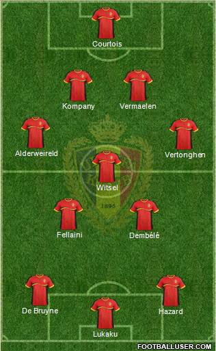 Belgium Formation 2014