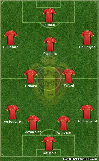 Belgium Formation 2014