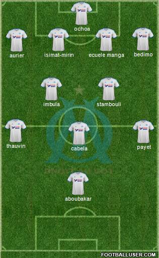 Olympique de Marseille Formation 2014