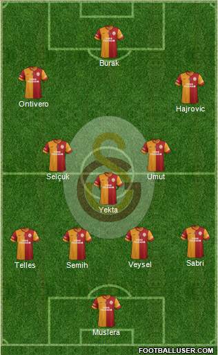Galatasaray SK Formation 2014