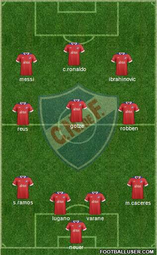 Club Nacional de Football Formation 2014