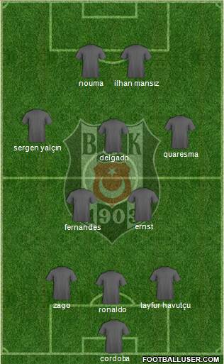 Besiktas JK Formation 2014