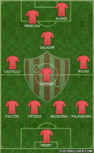 Unión de Santa Fe Formation 2014