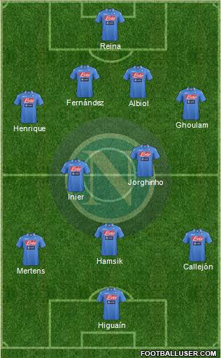 Napoli Formation 2014