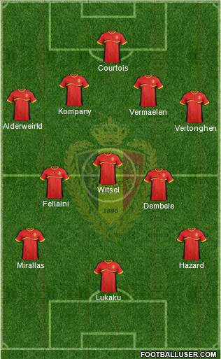 Belgium Formation 2014