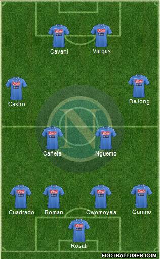 Napoli Formation 2014