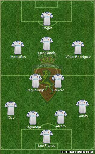 R. Zaragoza S.A.D. Formation 2014