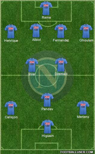 Napoli Formation 2014