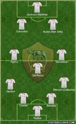 AS Roma Formation 2014
