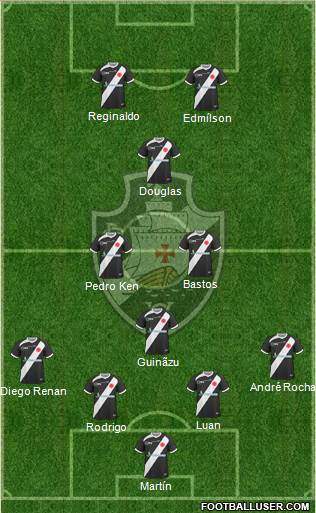 CR Vasco da Gama Formation 2014