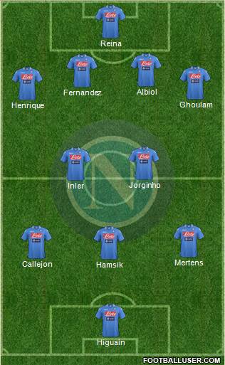 Napoli Formation 2014