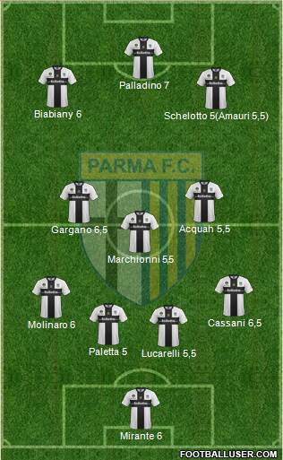 Parma Formation 2014