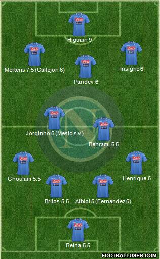 Napoli Formation 2014