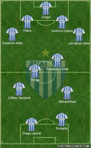 Avaí FC Formation 2014