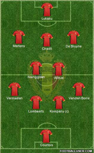 Belgium Formation 2014