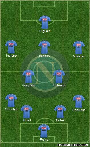 Napoli Formation 2014