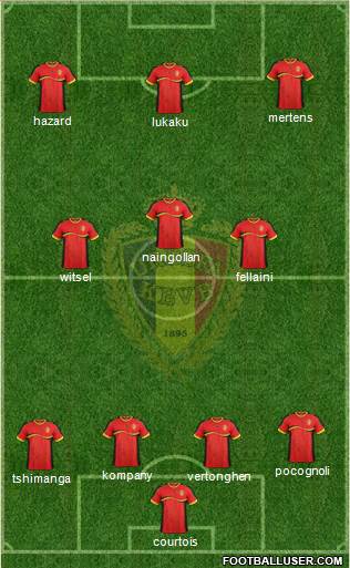 Belgium Formation 2014
