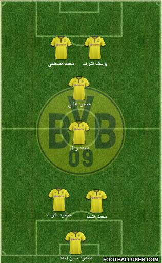 Borussia Dortmund Formation 2014