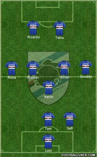 Sampdoria Formation 2014