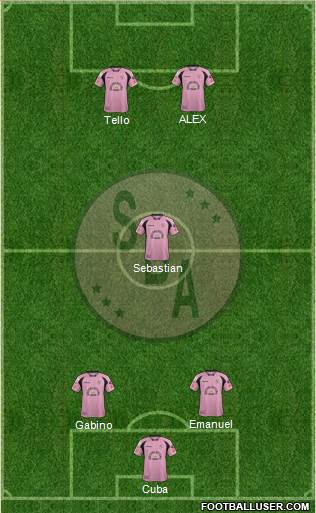C Sport Boys A Formation 2014