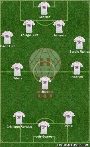 Huracán de Tres Arroyos Formation 2014