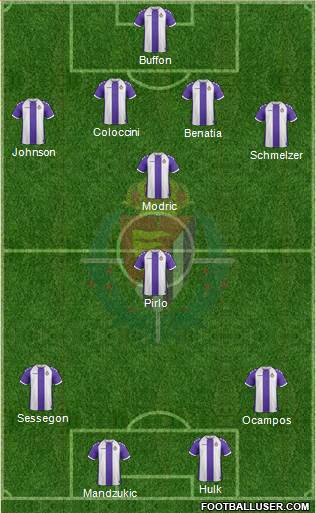 R. Valladolid C.F., S.A.D. Formation 2014