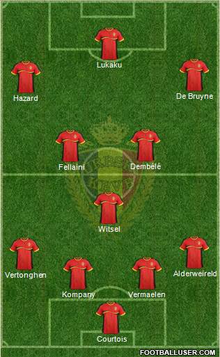 Belgium Formation 2014