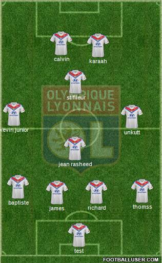 Olympique Lyonnais Formation 2014