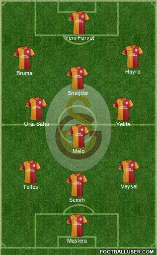 Galatasaray SK Formation 2014