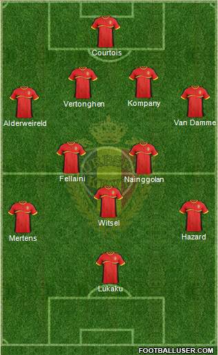 Belgium Formation 2014