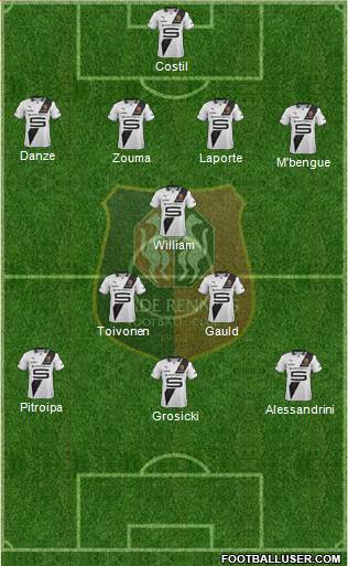 Stade Rennais Football Club Formation 2014
