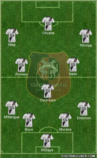 Stade Rennais Football Club Formation 2014