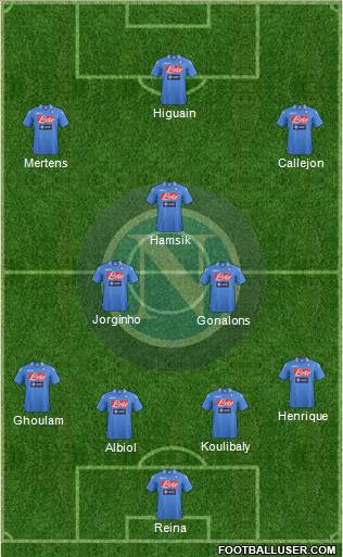 Napoli Formation 2014
