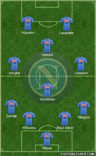Napoli Formation 2014