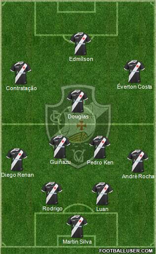 CR Vasco da Gama Formation 2014