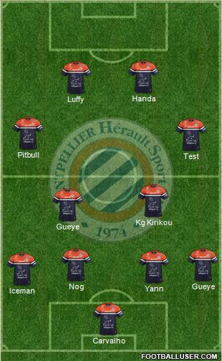 Montpellier Hérault Sport Club Formation 2014