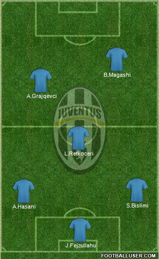 Juventus Formation 2014