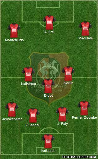 Stade Rennais Football Club Formation 2014