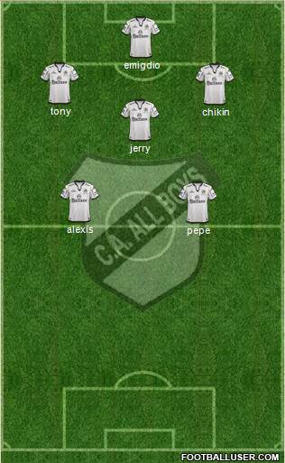All Boys Formation 2014