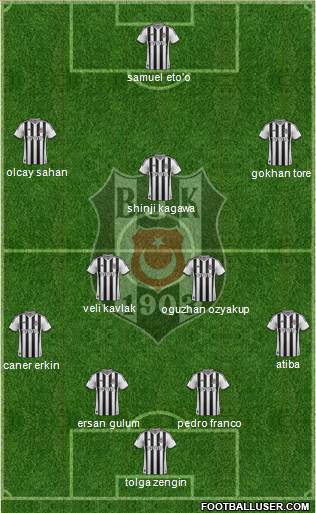 Besiktas JK Formation 2014