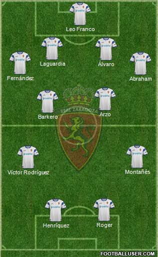 R. Zaragoza S.A.D. Formation 2014